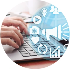 Digital marketing tools and branding concepts