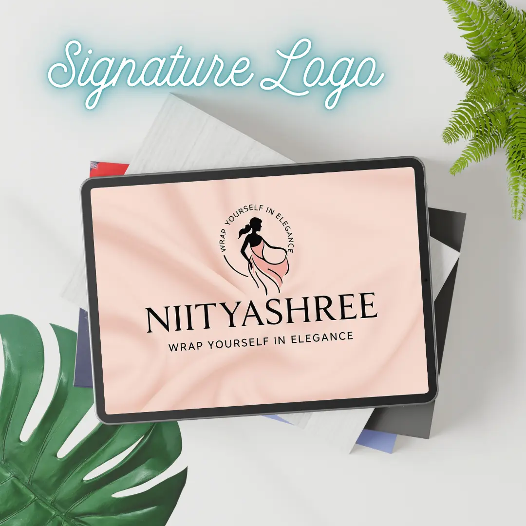 alt="Signature logo for fashion boutique by Media Sure"