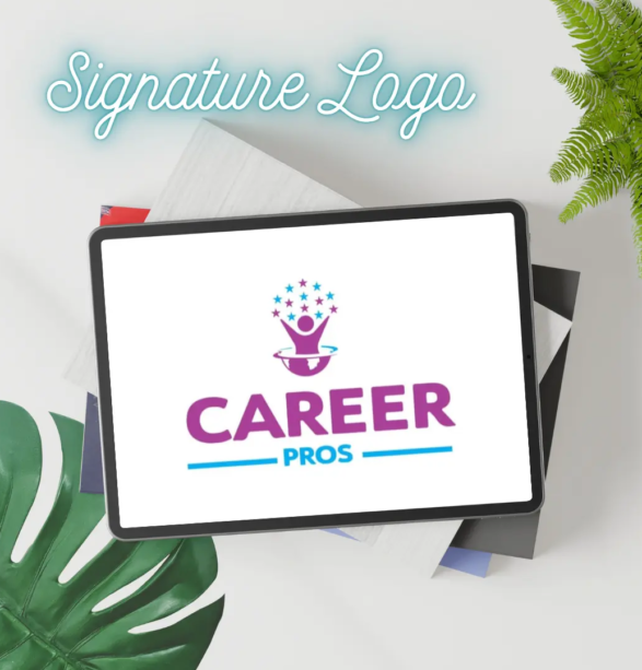 alt="Signature logo for career counseling institution by Media Sure"