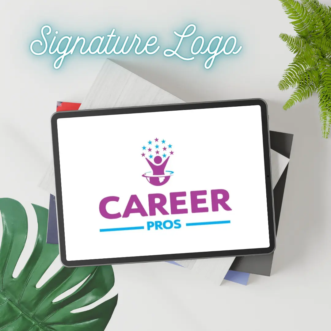 alt="Signature logo for career counseling institution by Media Sure"
